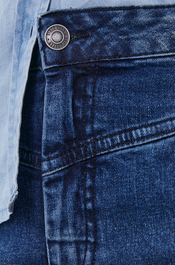 Lee Cooper Spódnica jeansowa granatowy FINA.2058BRUSHEDUSED