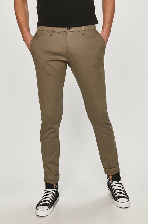 Cross Jeans - Nadrág sima szürke E120.037