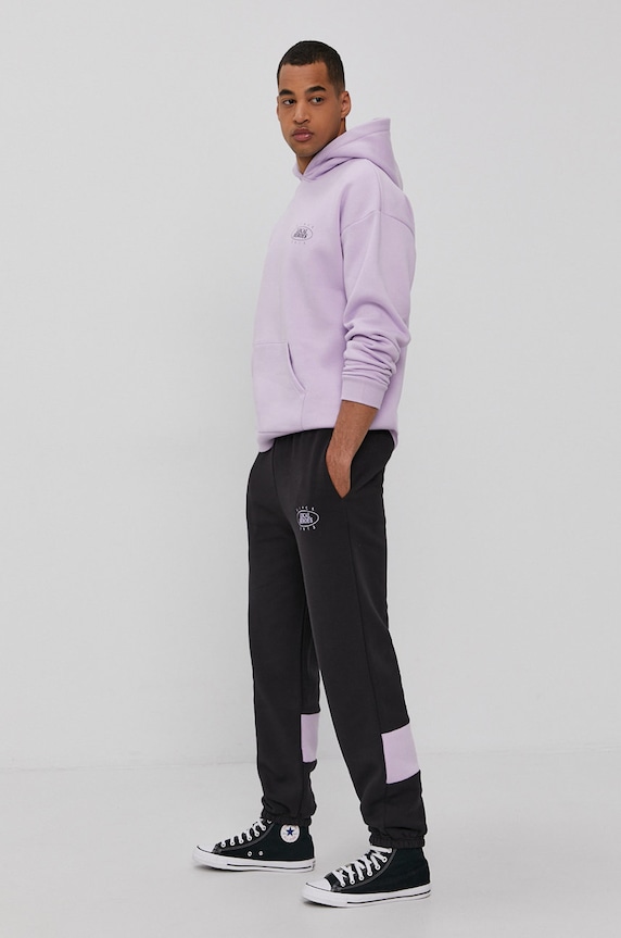 Local Heroes Spodnie czarny AW21LHANP001