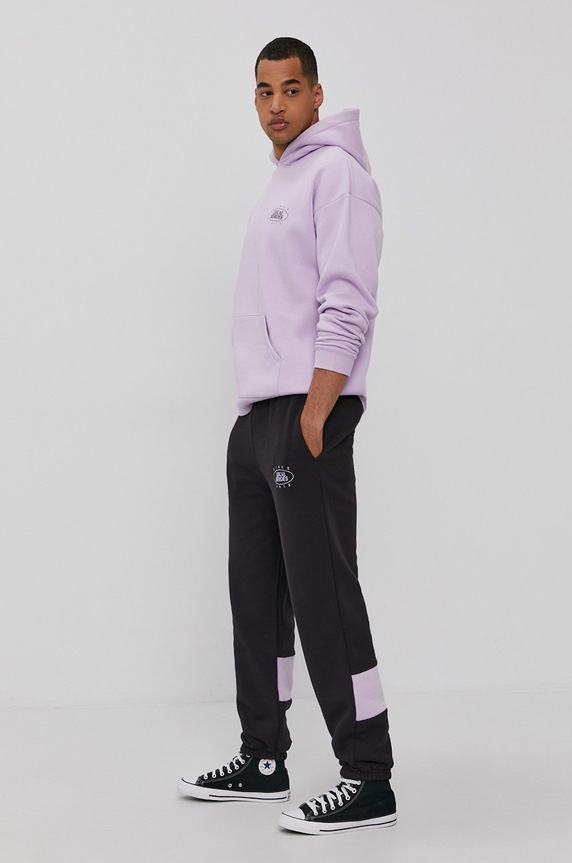Local Heroes Spodnie czarny AW21LHANP001