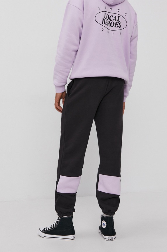 Local Heroes Spodnie AW21LHANP001 czarny