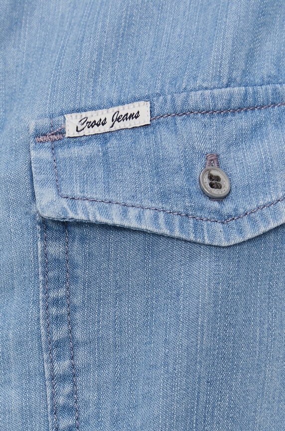 Cross Jeans Sukienka B524.005 niebieski