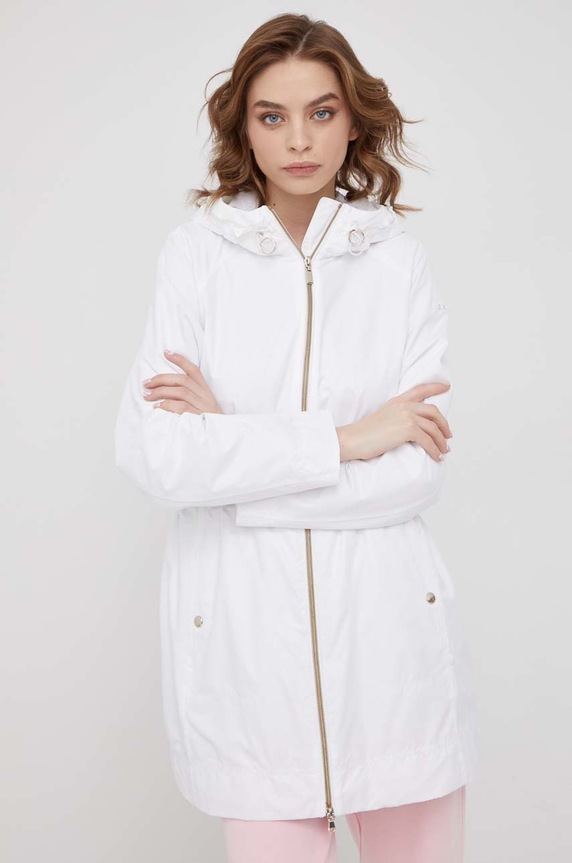 Parka Geox SEYLA W2522F.T2911.F2128 bílá ZS22