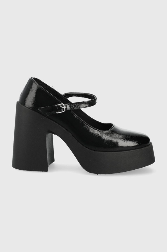 Altercore pumps platformă negru DARKENDA.VEGAN.BLACK