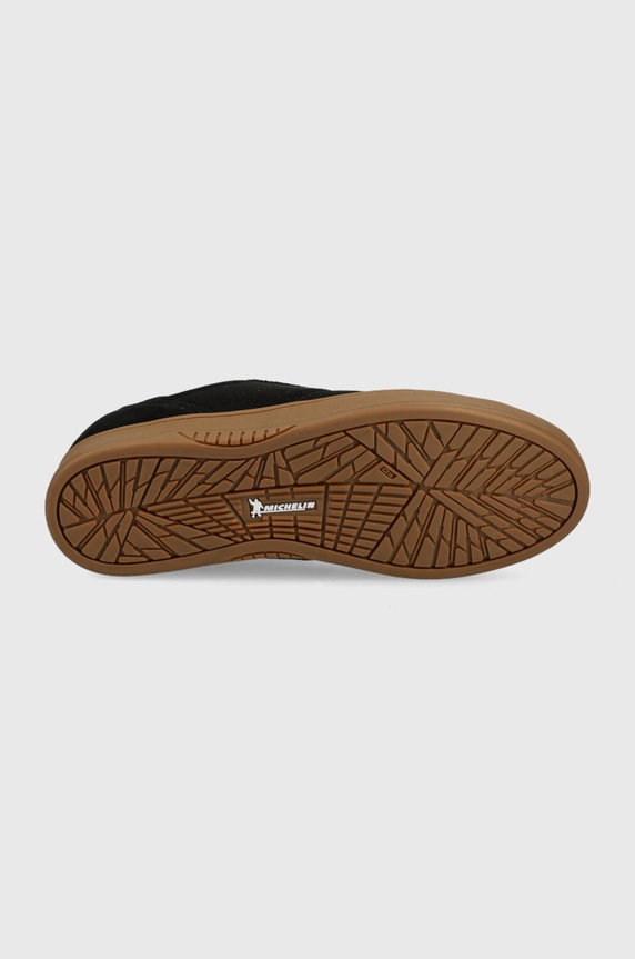 Semišové sneakers boty Etnies 4102000144.BLACK.GUM černá