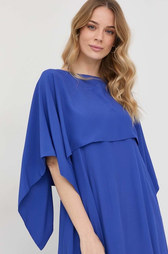 Liviana Conti rochie din amestec de matase L2ST20