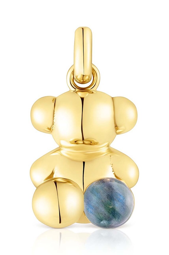 Tous charms Bold Bear srebro złoty 1003847300