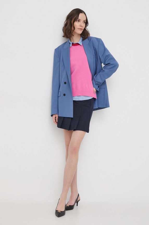 Pamučna košulja Mos Mosh plava 131660