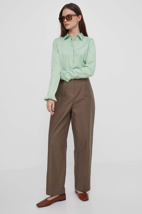 Πουκάμισο Mos Mosh 144070 πράσινο AA00