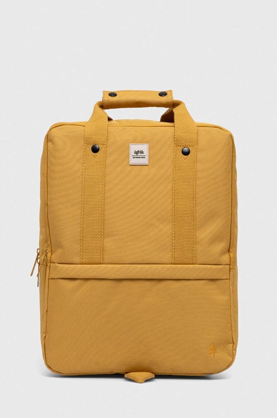 Lefrik hátizsák textil sárga Smart.daily.13