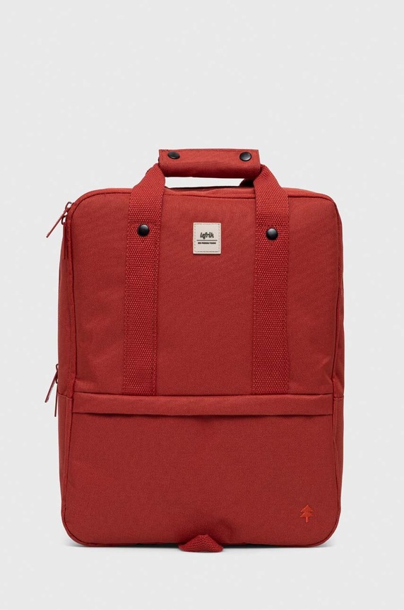 Lefrik hátizsák textil piros Smart.daily.13