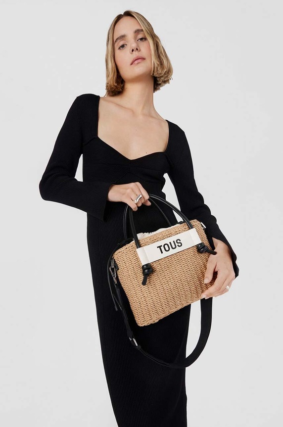 Torbica Tous Scoubidou bež 2001663243