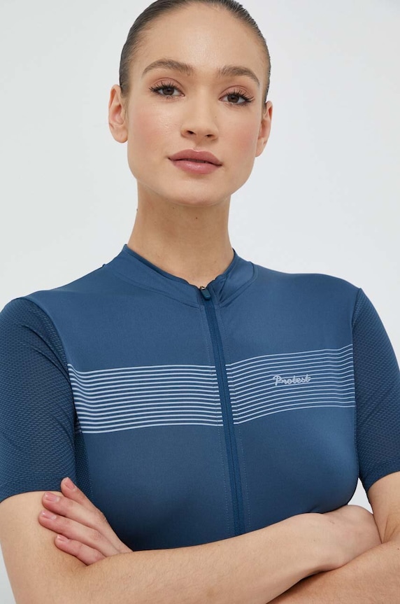 Îmbrăcăminte Protest tricou de ciclism Prtchestnut 1636000 albastru