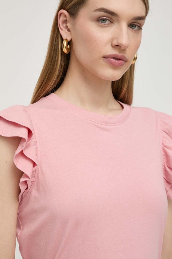 Abbigliamento Silvian Heach t-shirt in cotone GPP24464TS rosa