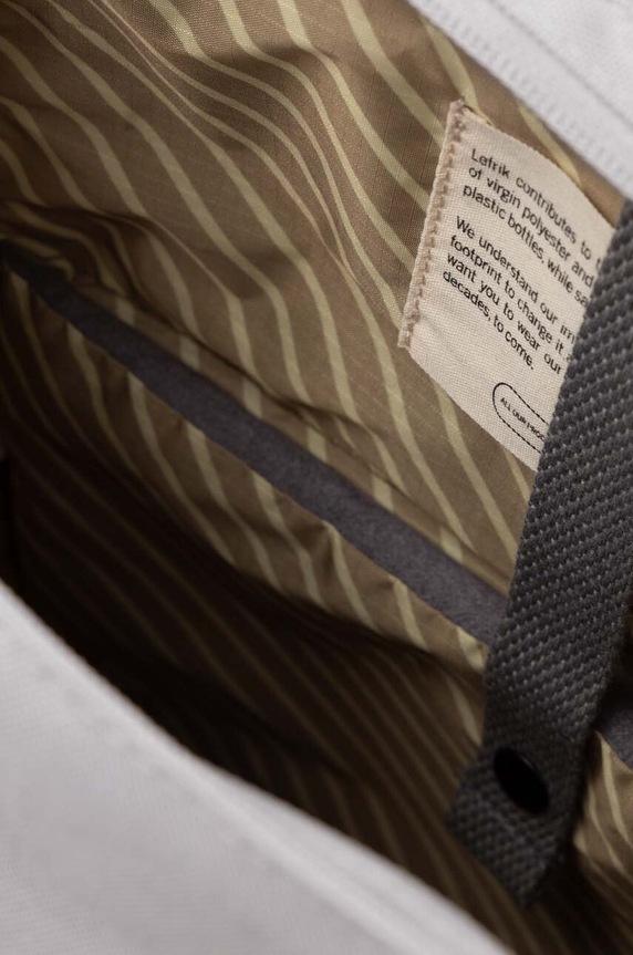 Lefrik plecak ROLL MINI STRIPES ROLL.MINI.STRIPES.COOL. szary