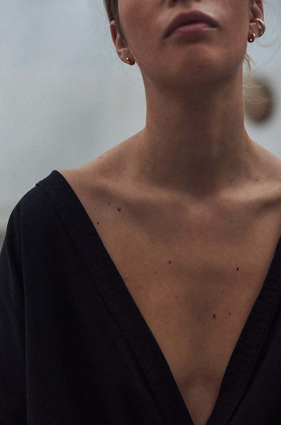 Ρούχα Φόρεμα από λινό μείγμα MUUV. MAISON MAHALI suk.kimono.MAISONMAHALI μαύρο