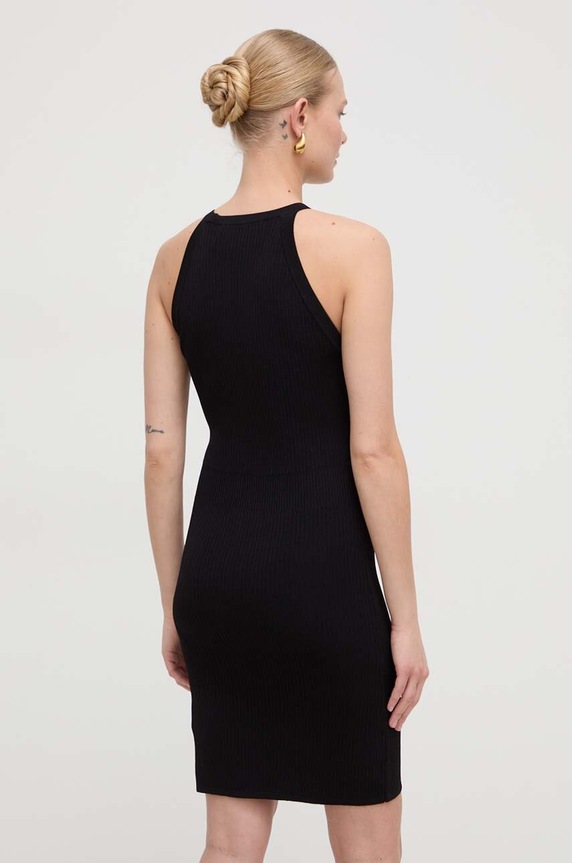 Odzież Silvian Heach sukienka GPP24180VE czarny