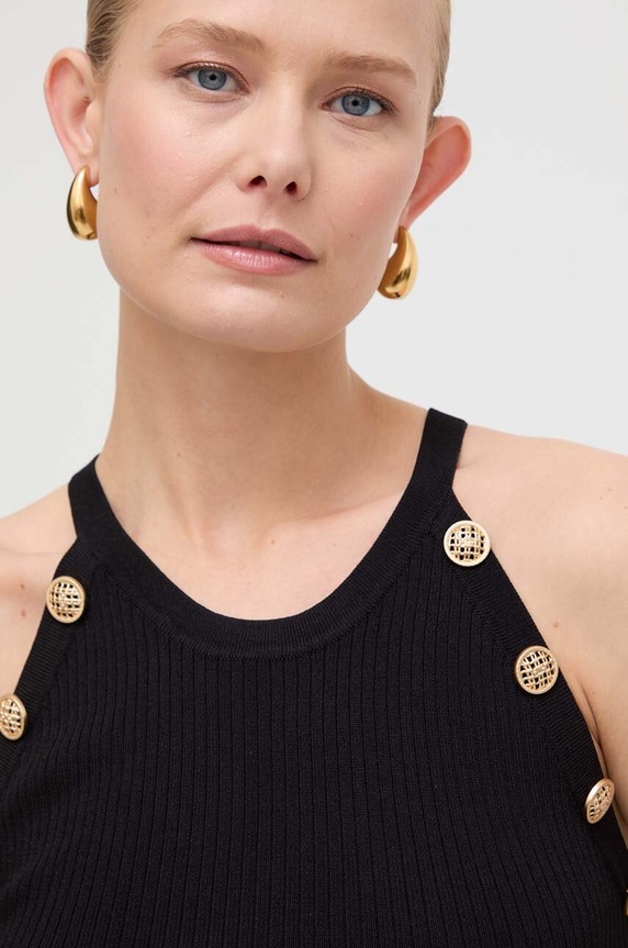 Silvian Heach sukienka czarny GPP24180VE