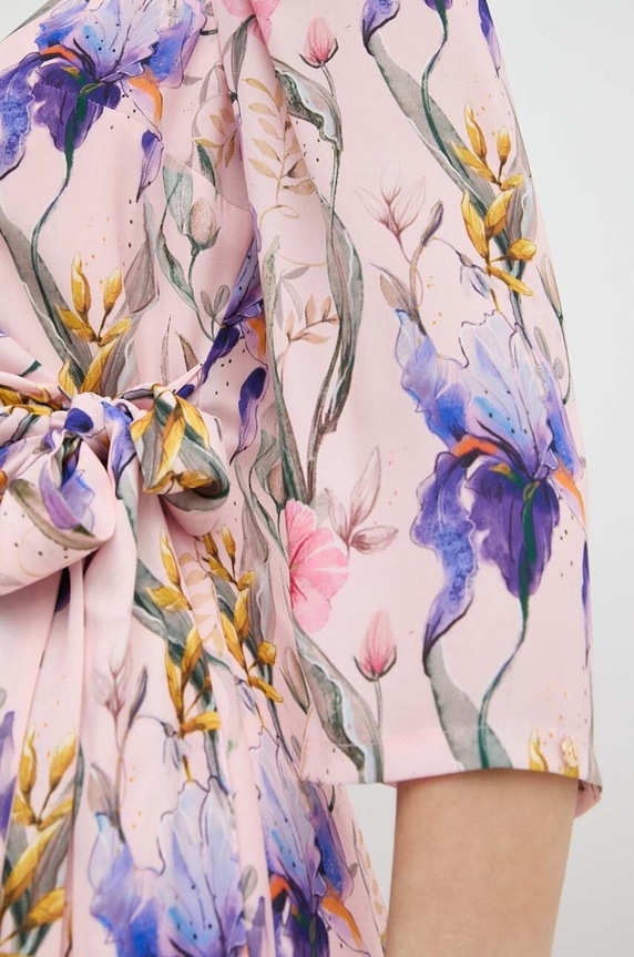 Nissa sukienka RZ14836 multicolor