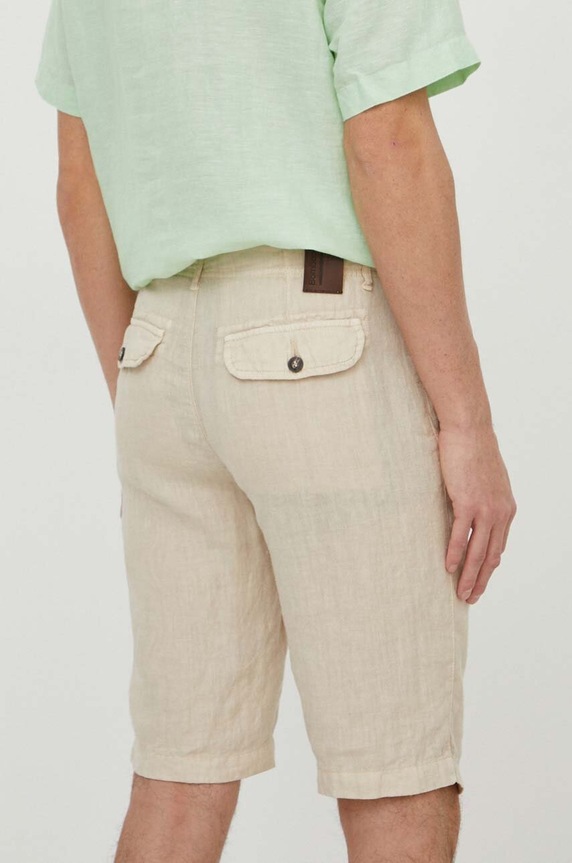 Ruházat Bomboogie vászon rövidnadrág BMGRITTLCC bézs