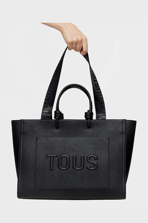 Τσάντα Tous La Rue New μαύρο 2002025851