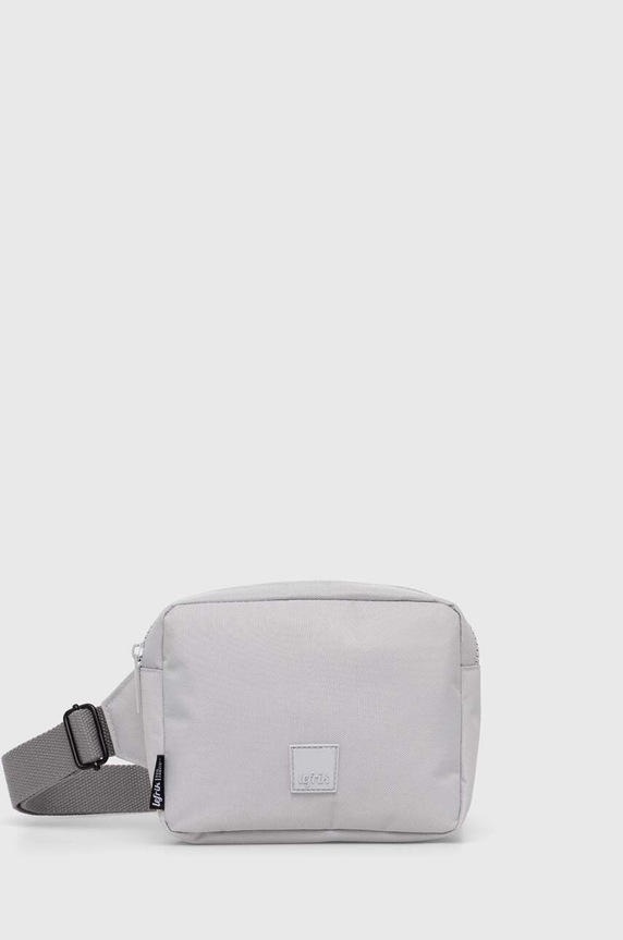 Ledvinka Lefrik REEF CROSSBODY STRIPES hladký šedá REEF.CROSSBODY.STRIPE.C