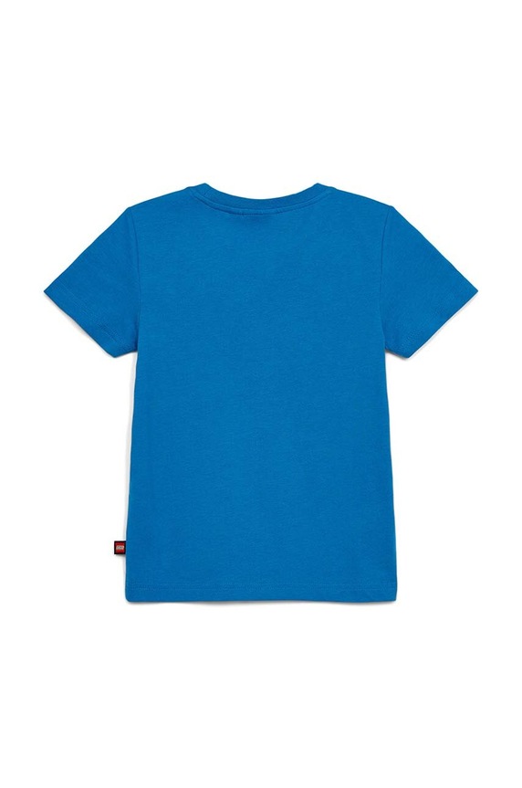 Lego t-shirt bawełniany dziecięcy 12011103 niebieski ZS24