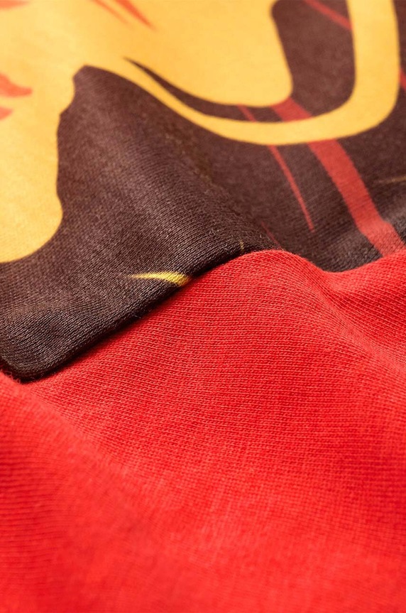 Lego t-shirt bawełniany dziecięcy czerwony 12011115