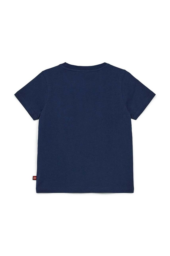 Lego t-shirt bawełniany dziecięcy 12011119 granatowy ZS24