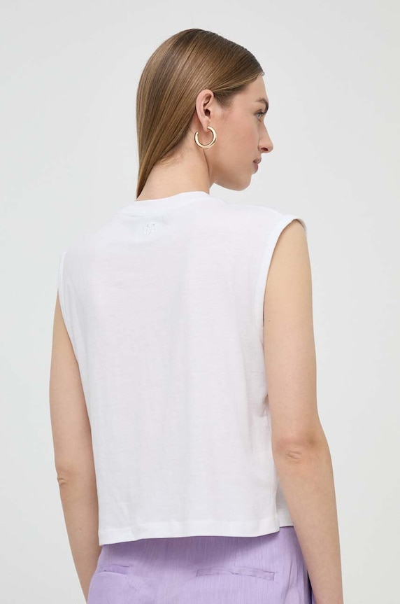 Ρούχα Top Silvian Heach GPP24062TS λευκό