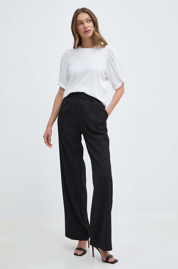 Silvian Heach t-shirt bawełniany GPP24099TS biały ZS24