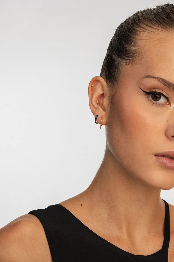 Accessori ANIA KRUK orecchino in argento placato in oro SRUKS2560Z oro