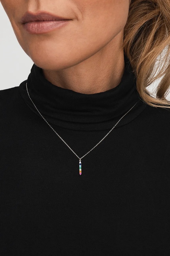 Akcesoria ANIA KRUK naszyjnik srebrny SYZNC1469 srebrny