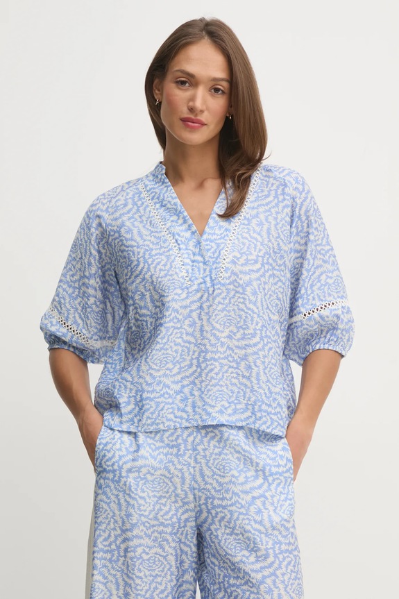 Mos Mosh bluzka regular niebieski 169840