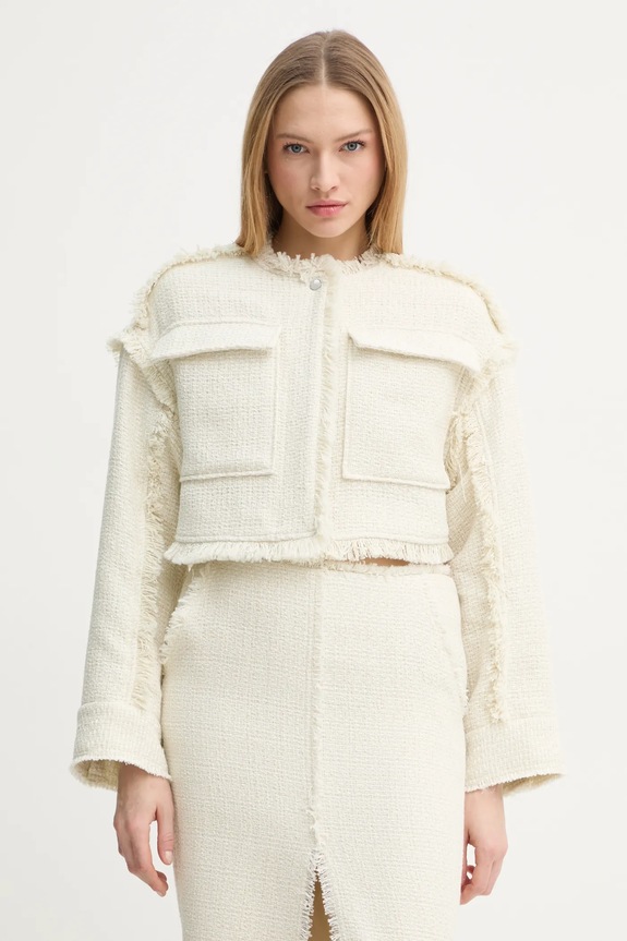 Day Birger et Mikkelsen marynarka Violette tkanina beżowy DAY65243770