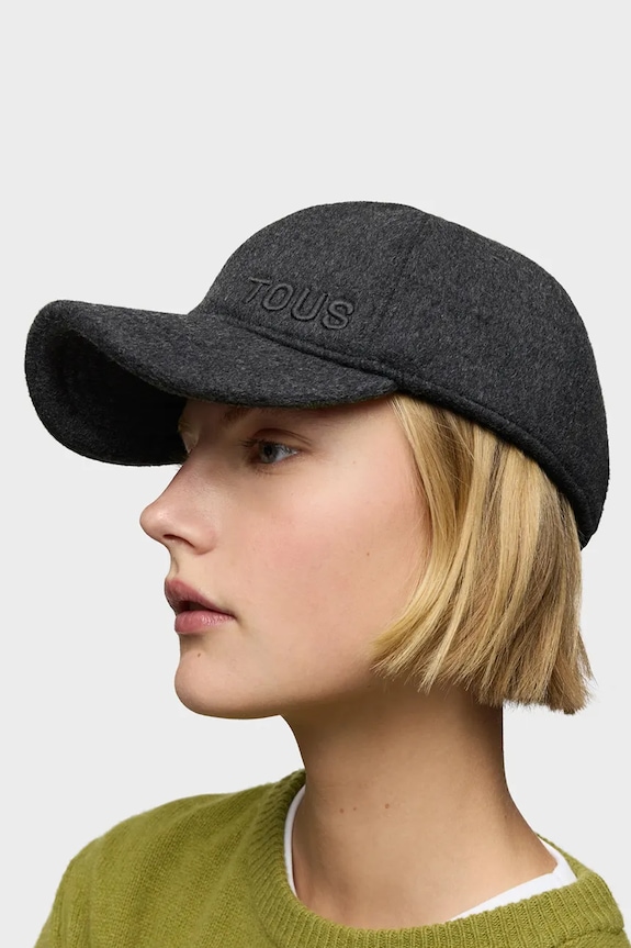 Tous gyapjú siltes sapka TEXTIL 2002138547 szürke