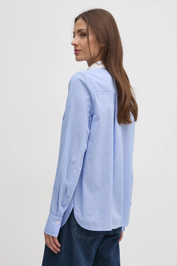 Odjeća Pamučna košulja Mos Mosh 169410 plava