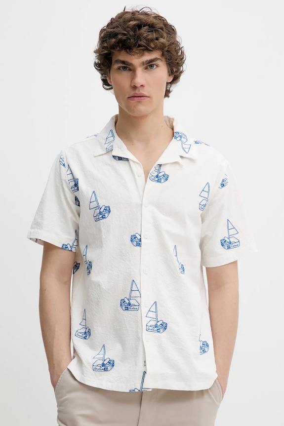 Solid pamut ing pamut fehér 21108485