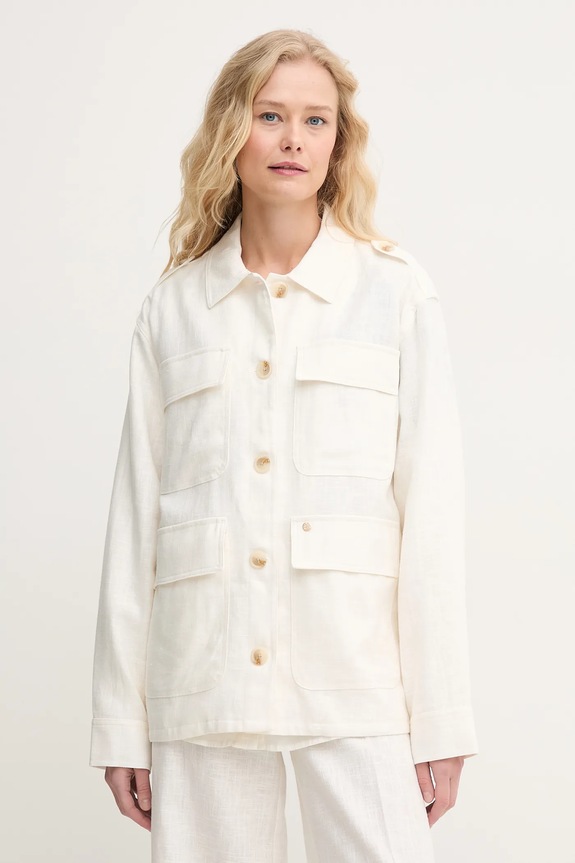 Mos Mosh rövid kabát nem bélelt bézs 169530