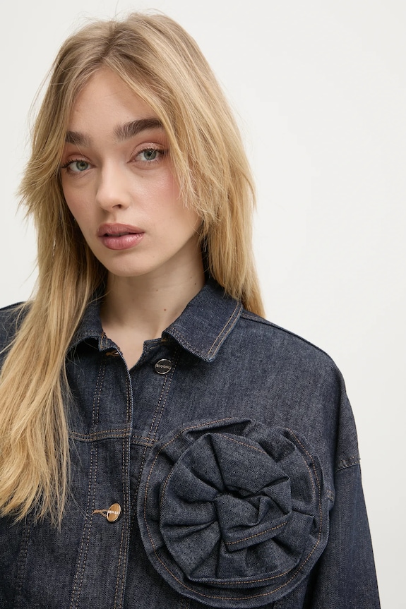 Blugirl Blumarine giacca di jeans RA5132.D4992 blu navy