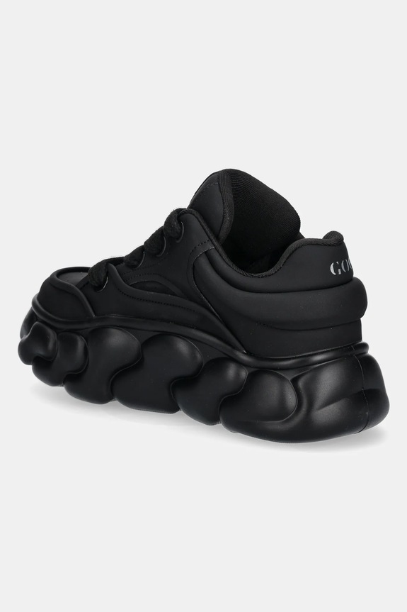 Obuwie GOE sneakersy nubukowe RR2N4044 czarny