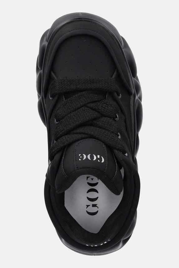 GOE sneakersy nubukowe czarny RR2N4044