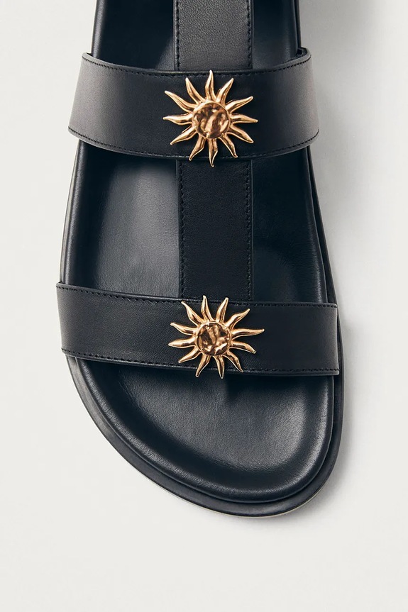 Obuća Kožne sandale Alohas Clarisa S100833.01 crna