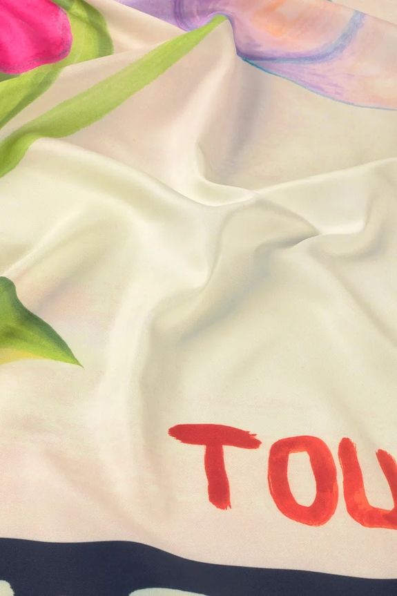 Tous chusta TEXTIL 2002200913 różowy ZS25