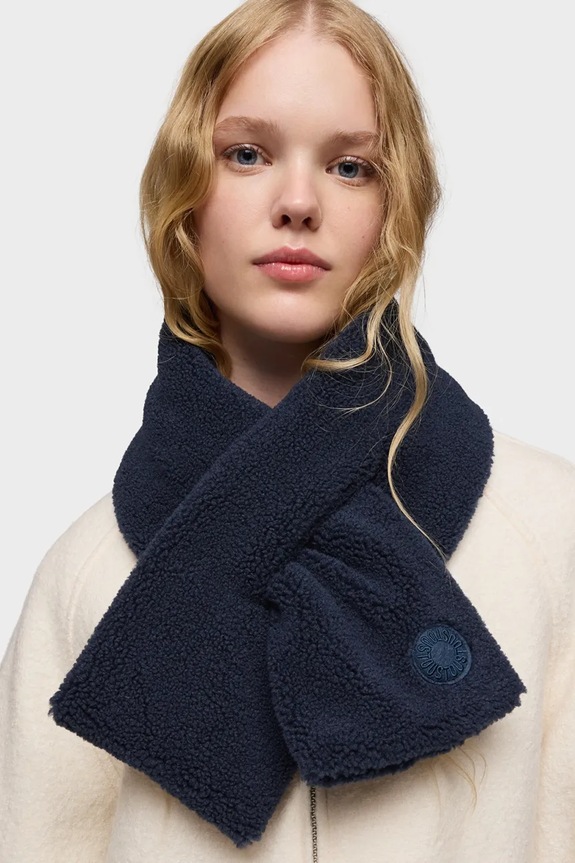 Κασκόλ Tous TEXTIL σκούρο μπλε 2002190433