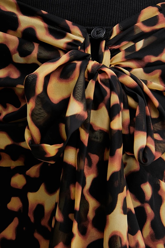 Silvian Heach szoknya EMOCLIA fekete GPP25371GO