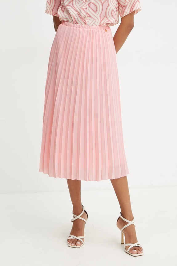 Silvian Heach szoknya GISCA sima rózsaszín GPP25442LO