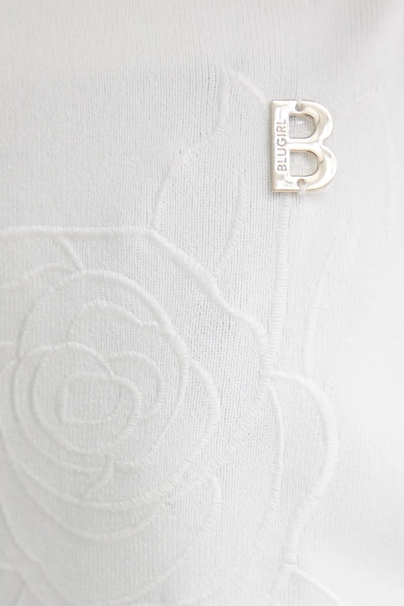 Blugirl Blumarine spódnica beżowy RA5008.MS55N