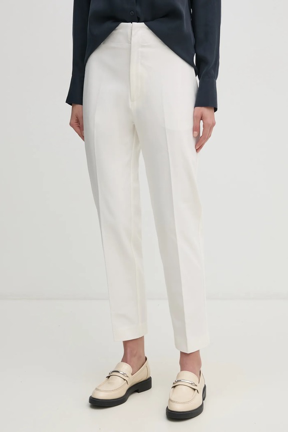 Mos Mosh spodnie z elastanem biały 169200