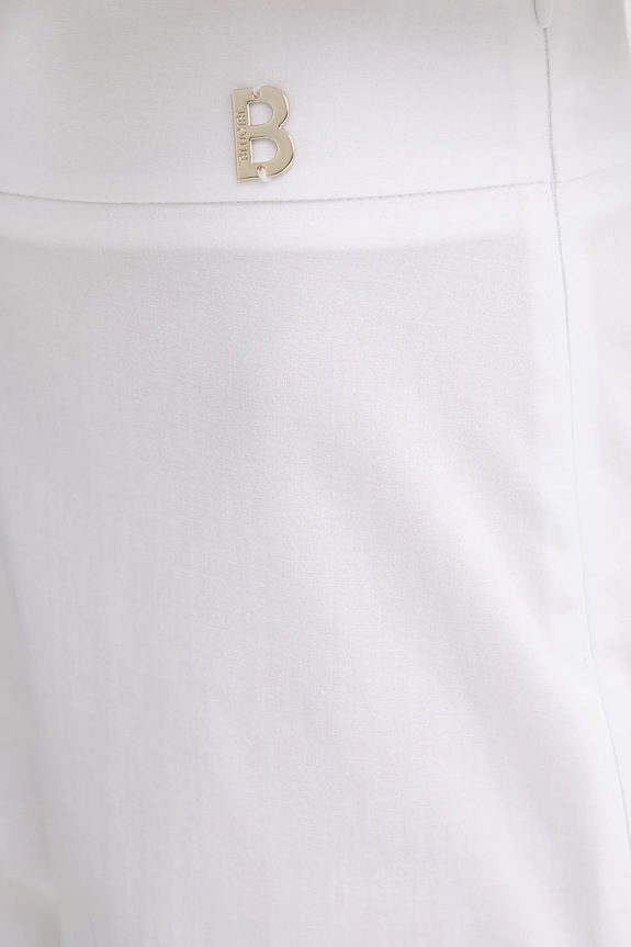 Hlače Blugirl Blumarine bijela RA5042.T2993
